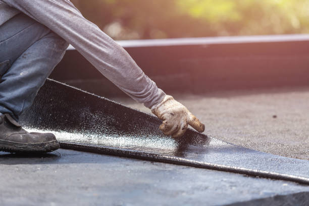 Professional Basement Waterproofing technician working in Bensalem, PA